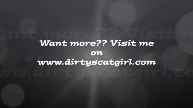 Want more?? Visit me on wwwdirtyscatgirlcom Scat Porn